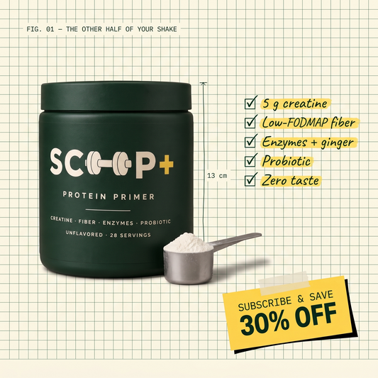 SCOOP+ Protein Primer — subscribe & save 30%